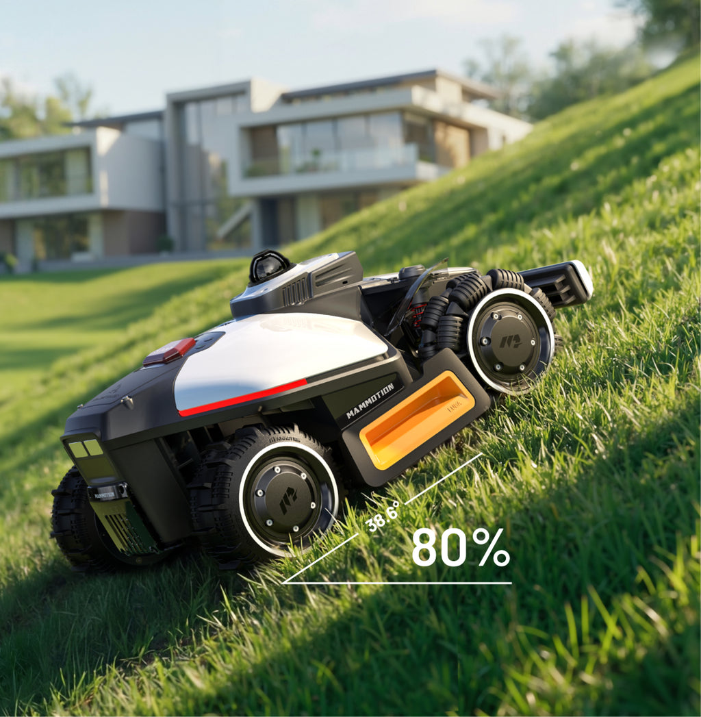 LUBA mini 2 AWD - Perimeter Wire Free Robot Lawn Mower