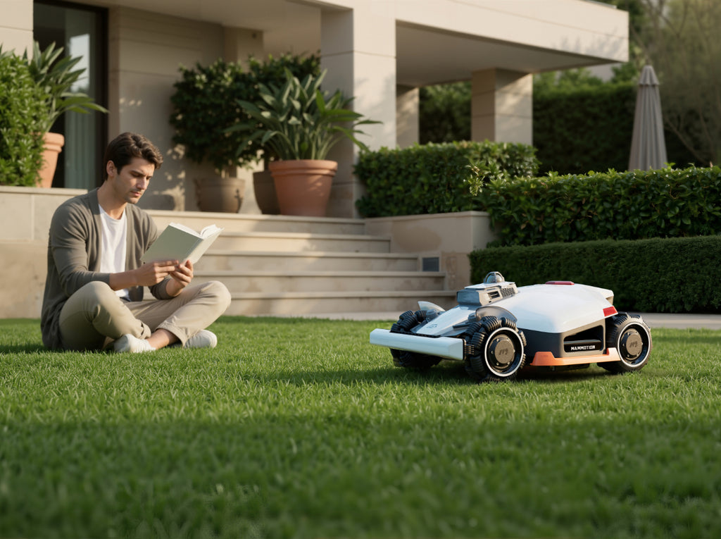 LUBA 3 AWD - Perimeter Wire Free Robot Lawn Mower