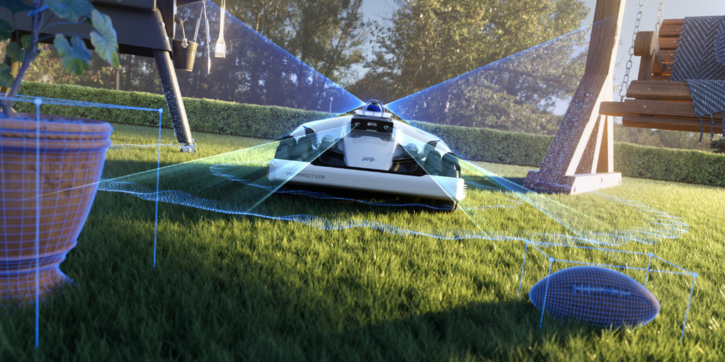 LUBA 3 AWD - Perimeter Wire Free Robot Lawn Mower